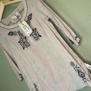 NWT ODD MOLLY embroidered blouse